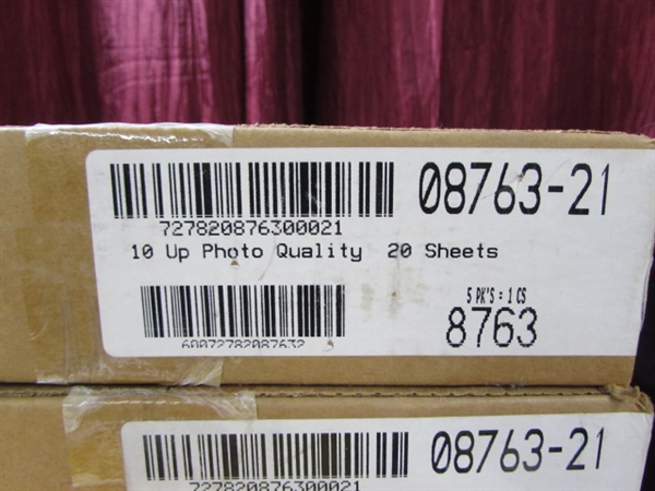 AVERY PHOTO QUALITY SHIPPING LABELS