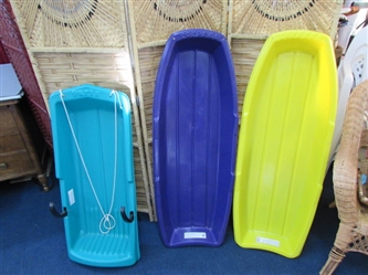 BE READY FOR THE SNOW WITH THESE 3 TORPEDO SLEDS!
