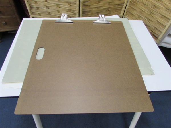 DRAFTING/DRAWING TABLE & MORE