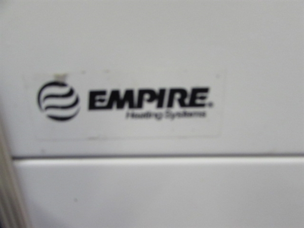 EMPIRE HEATING SYSTEMS - GAS WALL HEATER