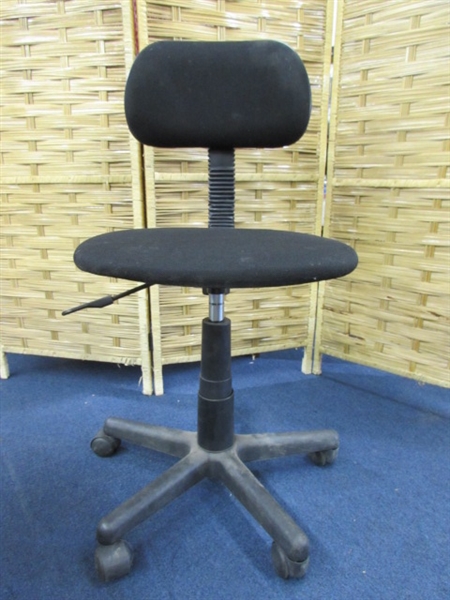 TWO DESK CHAIRS