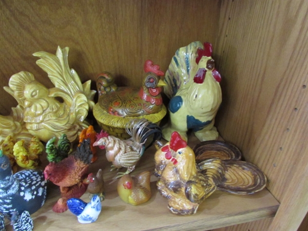 ROOSTERS & MORE ROOSTERS
