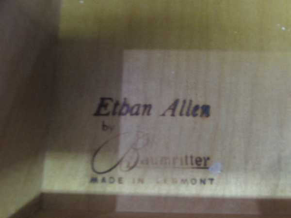 ETHAN ALLEN SIDE TABLE