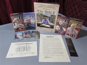 THE BIBLE VHS TAPES AND MORE