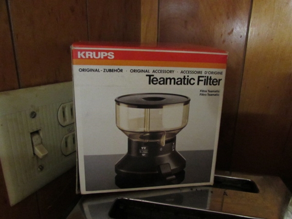 COFFEE MAKERS-THERMOS-MANUAL MEAT GRINDER & MORE