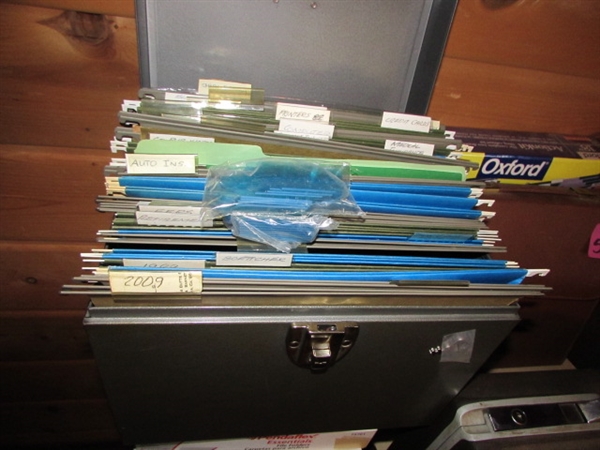 FOLDERS AND OTHER OFFICE SUPPLIES