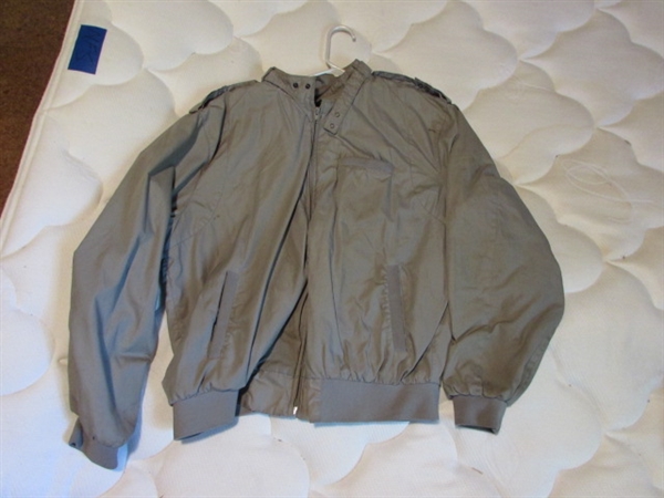 12 JACKETS - MOST ARE VINTAGE