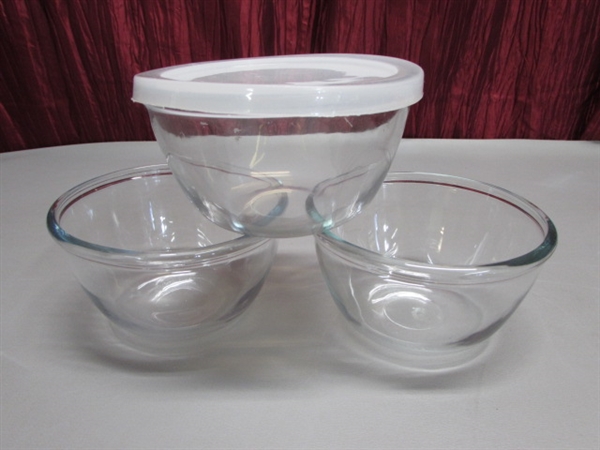 PYREX BAKING DISHES AND MORE