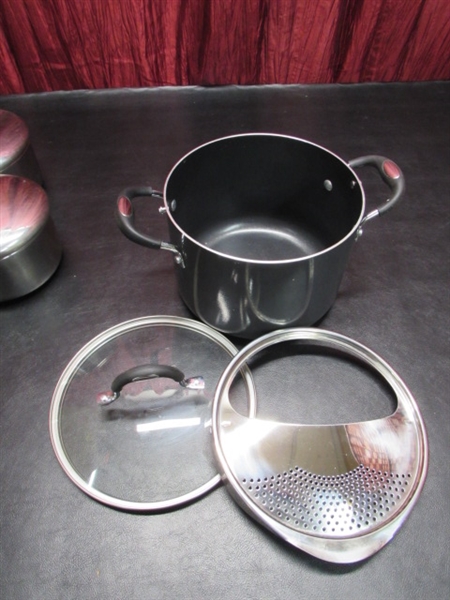 WEAR-EVER & REVERE WARE POTS AND PANS