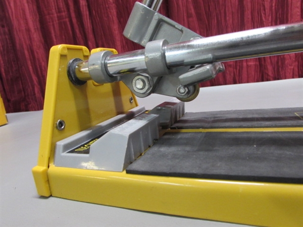 MITER BOX W/ SAW AND TILE CUTTER