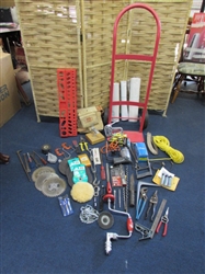 HAND TRUCK, SMALL TOOLS & MORE