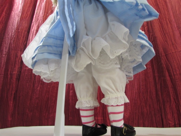 Lot Detail ALICE IN WONDERLAND PORCELAIN DOLL BY THELMA RESCH