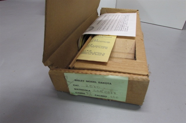 EMPTY SMITH & WESSON REVOLVER BOXES & .45 BARREL BOXES