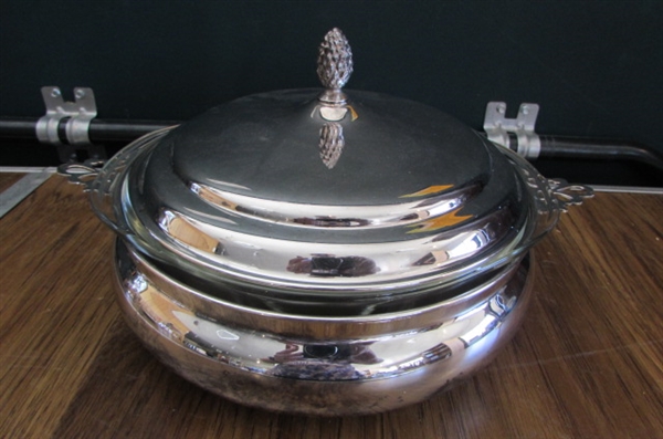 SILVERPLATE SERVING DISHES