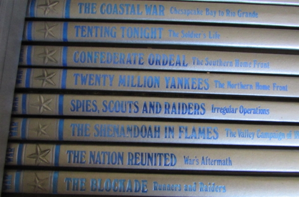28 VOLUME SET OF CIVIL WAR BOOKS BY TIME LIFE