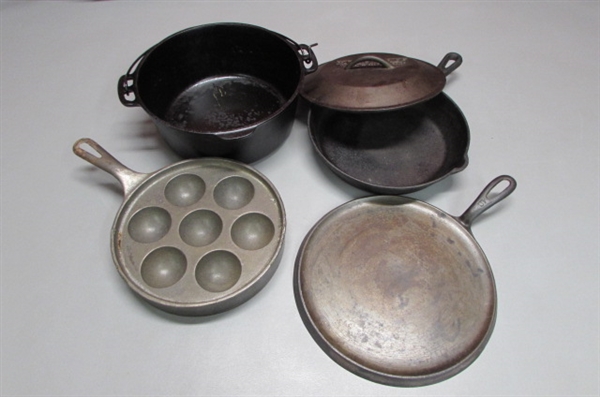 CAST IRON DUTCH OVEN AND MORE