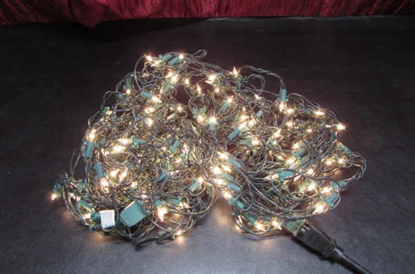 6' LIGHTED STRING TREE, LIGHTS, AND MORE