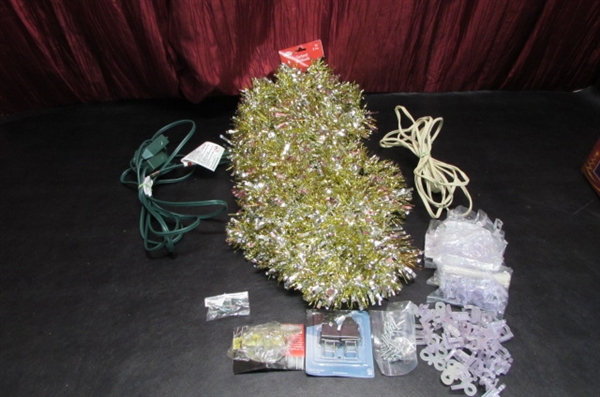 6' LIGHTED STRING TREE, LIGHTS, AND MORE