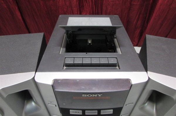 SONY CD/TAPE PLAYER, SIRIUS SATELLITE AND MORE