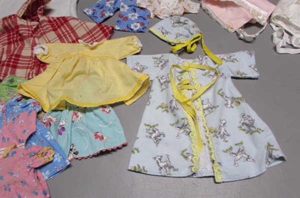 VINTAGE BABY DOLL CLOTHES & PATTERNS