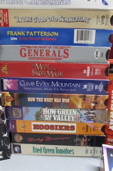 OVER 100 VHS MOVIES