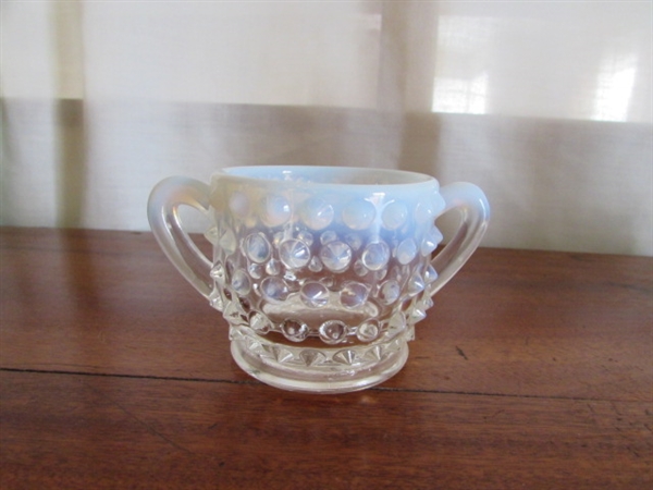 HOBNAIL DECANTERS & CUP