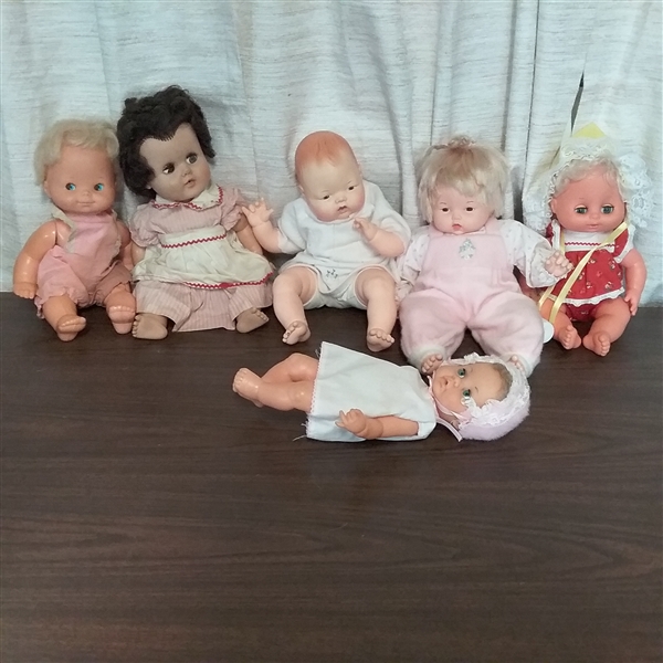 LARGE VINTAGE BABY DOLL LOT