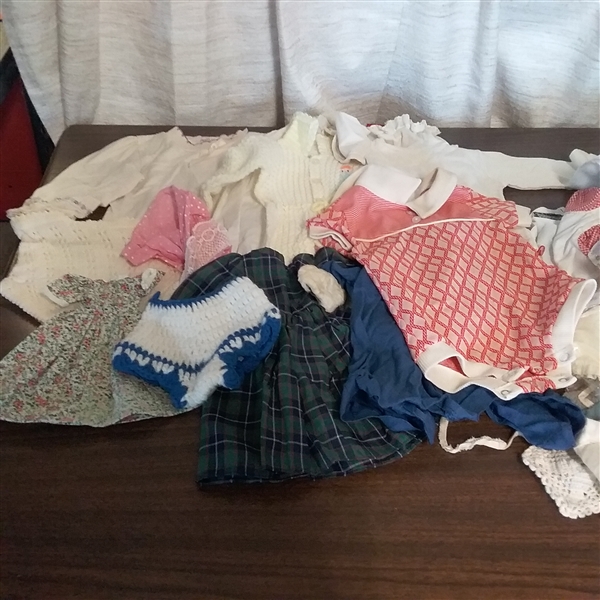 HUGE LOT OF DOLL CLOTHES