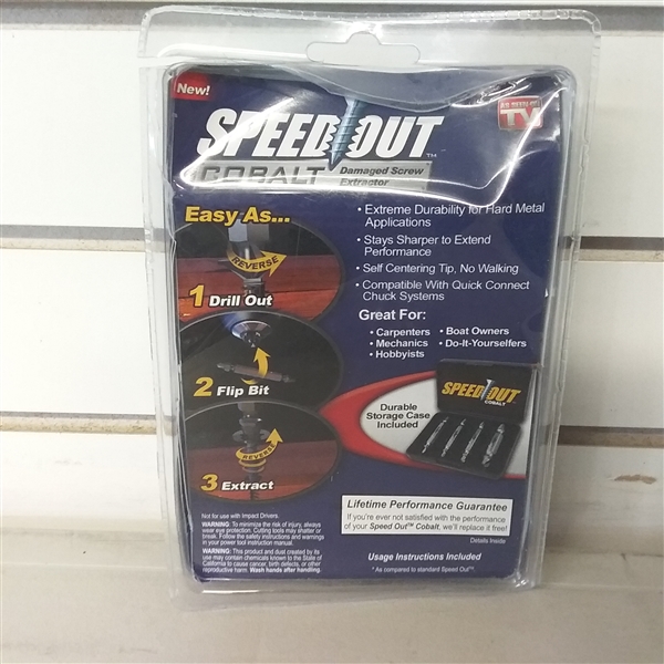 SPEED OUT COBALT DAMAGED SCREW EXTRACTOR 