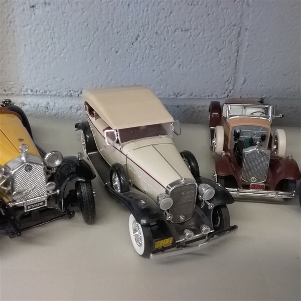 vintage small metal cars