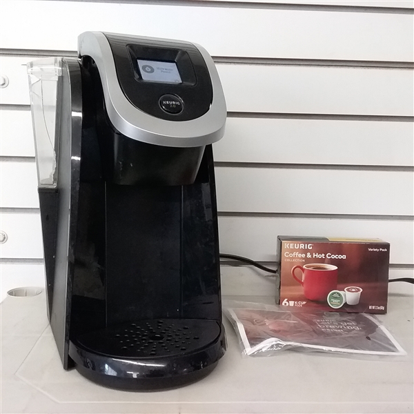 KEURIG K-Select Matte Black Single Serve Coffee Maker with Automatic Shut-Off