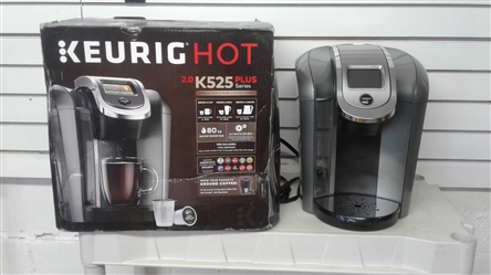 KEURIG HOT 2.0 K525 PLUS SERIES SINGLE SERVE PLUS COFFEE MAKER