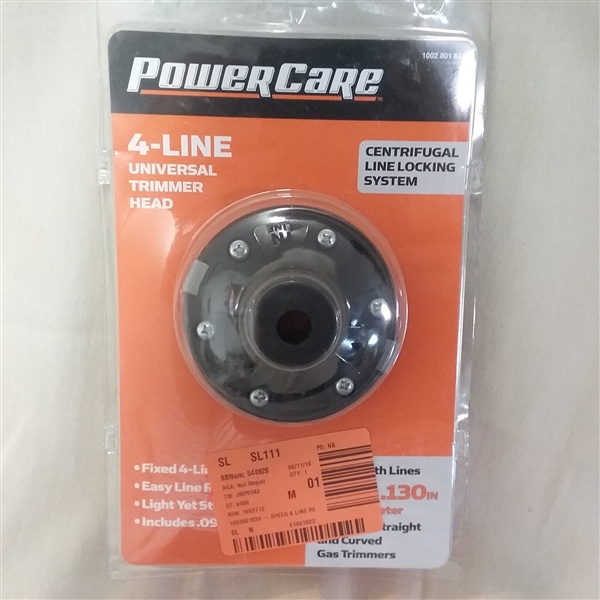 POWER CARE 4 LINE UNIVERSAL TRIMMER HEAD 