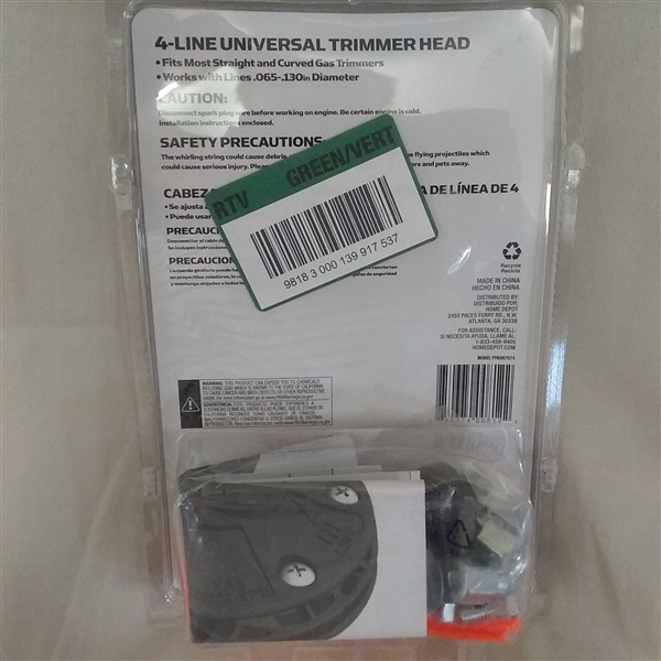 POWER CARE 4 LINE UNIVERSAL TRIMMER HEAD 