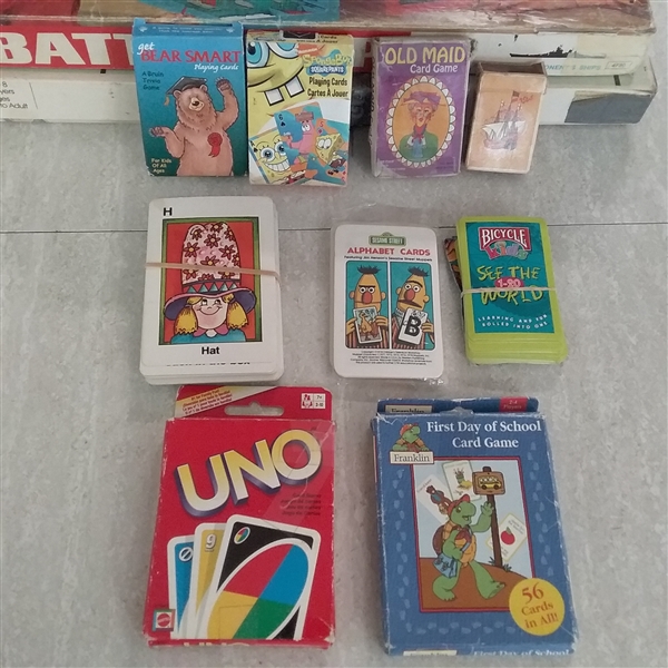 VINTAGE AND NEWER BOARD GAME, CARDS, AND DOMINOES