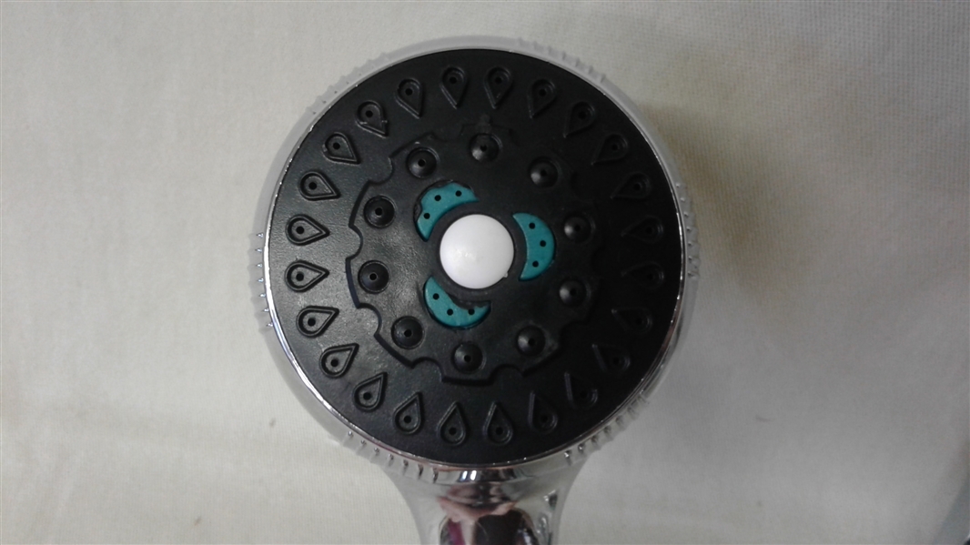 SHOWER HEAD HANDHELD ON/OFF SWITCH 3 SETTINGS WITH WALL MOUNT