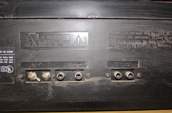 EMERSON AM/FM CASSETTE STEREO AND MORE