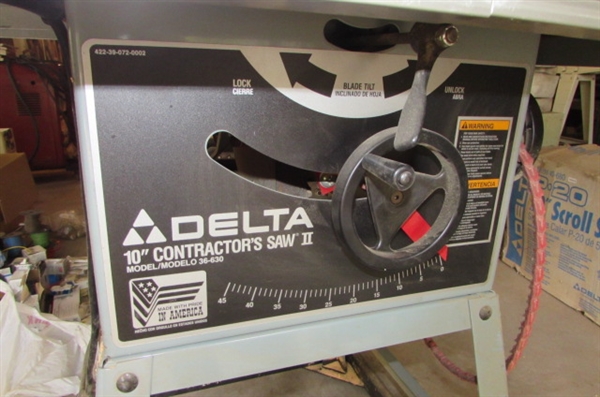 DELTA 10 TABLE SAW