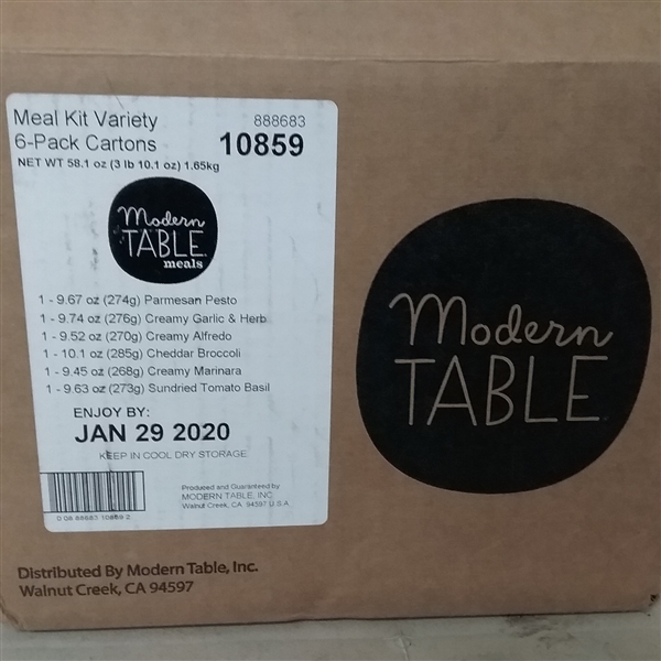 MODERN TABLE 6 PACK VARIETY MEAL KIT