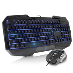AULA GAMING KEYBOARD, MOUSE & MOUSE PAD COMBO