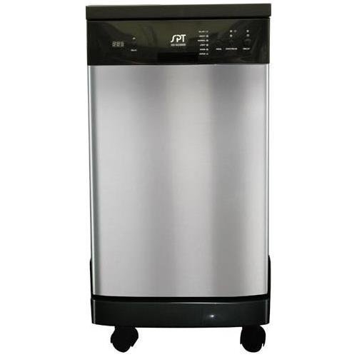 SPT STAINLESS STEEL 18 PORTABLE DISHWASHER