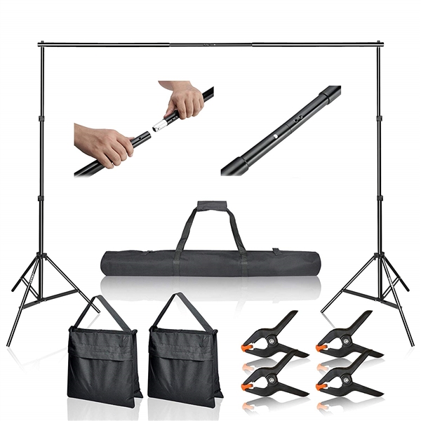 EMART PHOTO VIDEO 10 FT ADJUSTABLE BACKGROUND STAND 