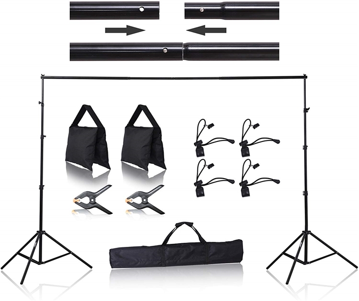 EMART 8.5 X 10 FT BACKDROP STAND
