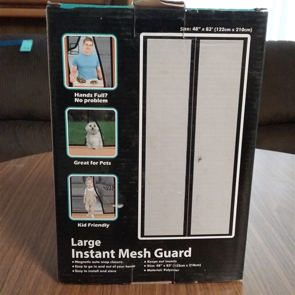 LARGE 48 X 83 INSTANT MESH SCREEN