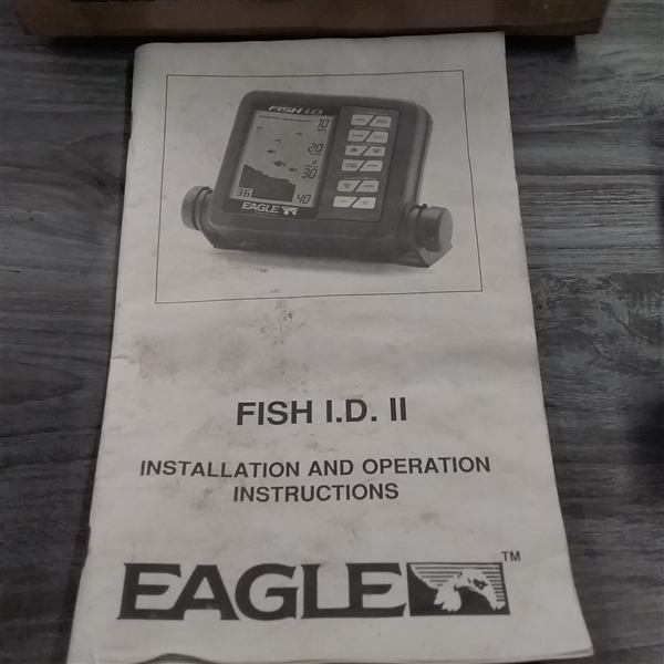 EAGLE FISH FINDER, POLE HOLDERS & OTHER BOAT ACCESSORIES 