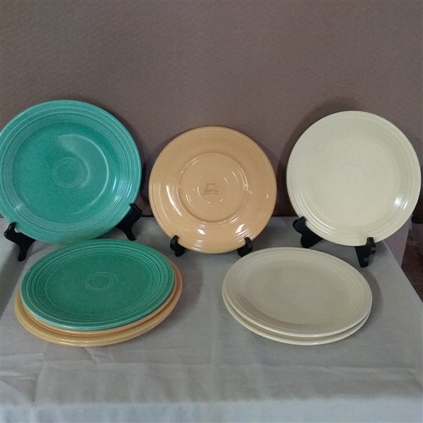 VINTAGE FIESTAWARE PLATES  & OTHER DISHES
