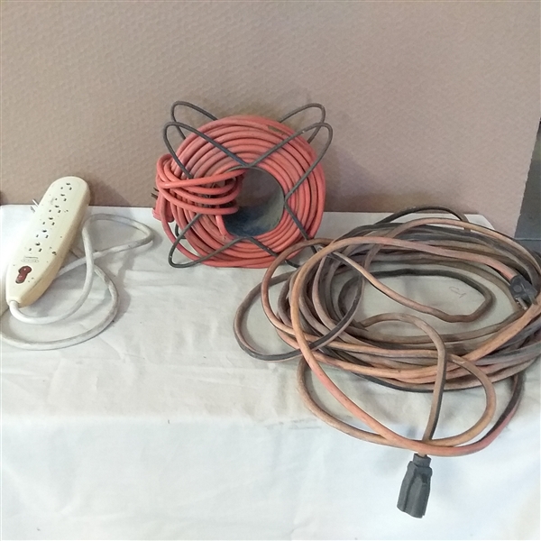 EXTENSION CORDS AND POWER STRIP