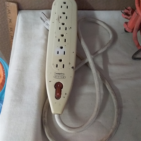 EXTENSION CORDS AND POWER STRIP