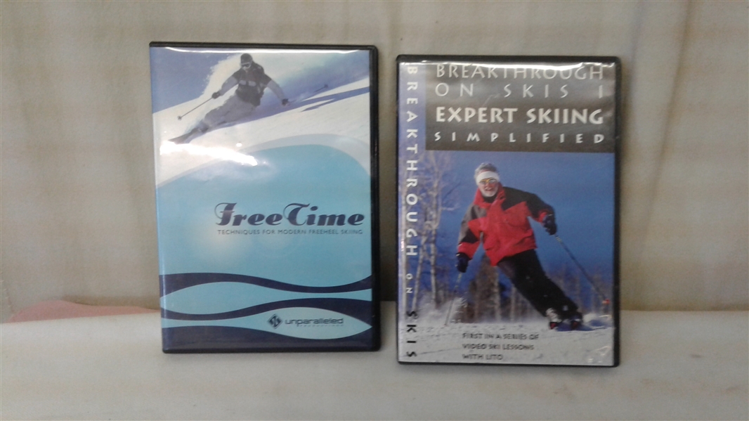 TOPO OUTDOOR RECREATION MAPPING SOFTWARE, SKI INSTRUCTIONAL VIDEOS, AND MORE DVDS
