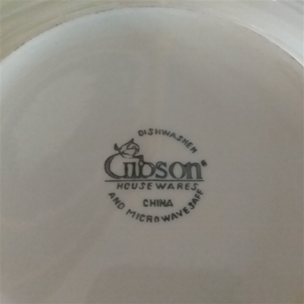 GIBSON CHINA DISHES